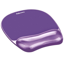 FELLOWES Crystal Gel egéralátét csuklótámasszal lila (9144104) (9144104) asztali számítógép kellék