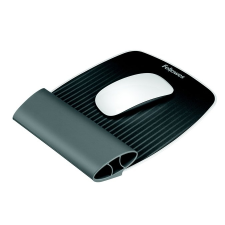 FELLOWES Egéralátét szilikonos csuklótámasszal, FELLOWES I-Spire Series™, grafitszürke asztali számítógép kellék