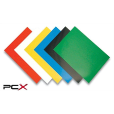 FELLOWES Hátlap, A4, 250 g, fényes, FELLOWES "Chromolux", piros spirálozó gép