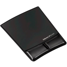 FELLOWES Health-V Crystal egéralátét csuklótámasszal fekete (9182301) (9182301) egérpad