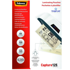 FELLOWES Lamináló fólia fellowes a/4 125 mikron fényes 100/csom lamináló fólia