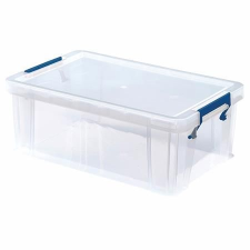 FELLOWES Mûanyag tároló doboz, átlátszó, 10 liter, FELLOWES, "ProStore" bútor