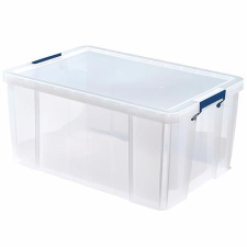 FELLOWES Mûanyag tároló doboz, átlátszó, 70 liter, FELLOWES, "ProStore" bútor