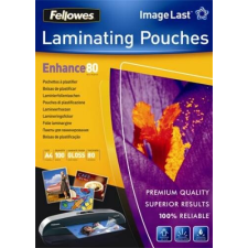 FELLOWES Meleglamináló fólia, 80 mikron, A3, fényes, 25 db, FELLOWES lamináló fólia