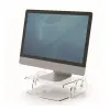 FELLOWES Monitorállvány FELLOWES Clarity állítható átlátszó