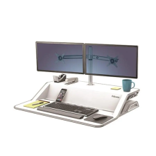 FELLOWES Monitortartó kar FELLOWES Lotus kettő monitorhoz tv állvány és fali konzol