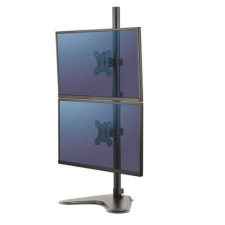 FELLOWES Monitortartó kar, FELLOWES, "Professional Series™ Dual Stacking", fekete tv állvány és fali konzol