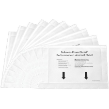 FELLOWES PowerShred Performance+ iratmegsemmisítő gépekhez, tisztító, 10 darab iratmegsemmisítő