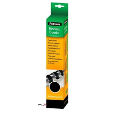 FELLOWES Spirál, mûanyag, 16 mm, 101-120 lap, FELLOWES, 25 db, fekete spirálozó gép
