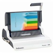 FELLOWES Spirálozógép, műanyag spirálkötéshez, manuális, 300 lap, FELLOWES "Pulsar+" spirálozó gép