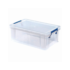 FELLOWES Tároló doboz, műanyag 10 liter, Fellowes® ProStore átlátszó bútor