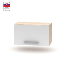 Felső páraelszívó szekrény 1DV, tölgy sonoma/fehér, NOVA PLUS NOPL-011-OH bútor