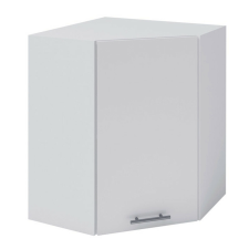  Felső sarokszekrény, fehér, jobbos, FABIANA W - 60N bútor
