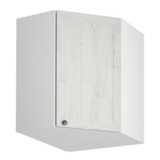  Felső sarokszekrény G60N, fehér/sosna andersen, jobb, PROVANCE bútor