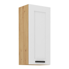  Felső szekrény, fehér/artisan tölgy, LULA 40 G-90 1F bútor
