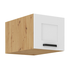  Felső szekrény, fehér/artisan tölgy, LULA 40 NAGU-36 1F bútor