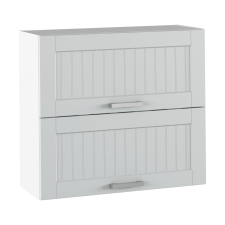  Felső szekrény, világosszürke/fehér, JULIA TYP 12 bútor