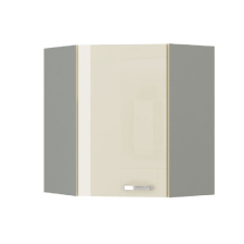  felsőszekrény, bézs magas fényezéssel, PRADO 60/60 N G-72 bútor