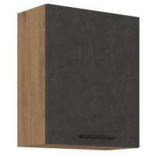  Felsőszekrény, tölgy lancelot/szürke matt, VEGA 60 G-72 1F bútor