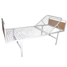  Fém betegágy / kórtermi ágy emelhető fejtámlával 200x90 cm gyógyhatású készítmény