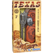  Fém Cowboy Revolver Kabúrral katonásdi