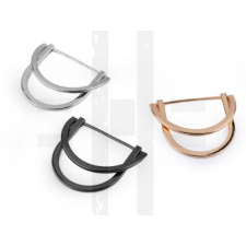  Fém kapocs övekre - 35 mm dekorációs kellék