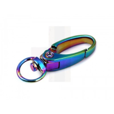  Fém karabiner szivárványos 9 mm - 2 db/csomag rövidáru