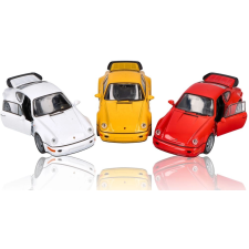 fém model porsche 911 turbo (964), 1:36 arány autópálya és játékautó