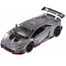  Fém modell 1:34 Lamborghini Huracan, 12 cm, szürke makett