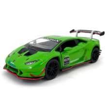  Fém modell 1:34 Lamborghini Huracan, 12 cm, zöld makett