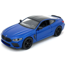  Fém modell Bmw M8 Competition Coupe, Kinsmart, méretarány 1:38, kék makett