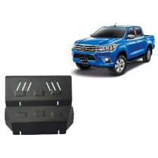  Fém radiátorvédő lemez Toyota Hilux Revo - (2016-2026) karosszéria elem