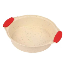  Fém sütőforma szilikon fogóval – Kerek tortaforma sütés és főzés