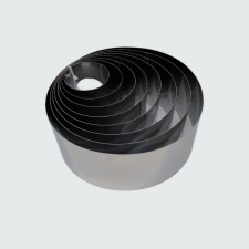  Fém Tortakarika Szett, 8 részes, 6 cm sütés és főzés