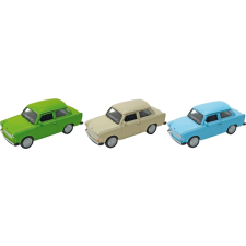 Fém Trabant Modellautó autópálya és játékautó