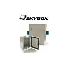  Fémszekrény Skybox 1000x600x260 villanyszerelés