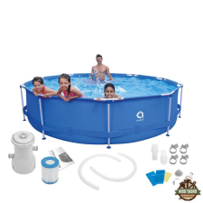  Fémvázas medence szett 300 x 76 cm medence