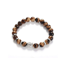  Fenséges tigrisszem Buddha ásvány karkötő karkötő