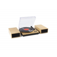 Fenton RP165L- Bakelit lemezjátszó Szett FA alappal (Bluetooth/RCA) - világosbarna lemezjátszó