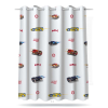  Fényáteresztő Voile függöny Cars 180 cm magas gyerekmintás méteráru