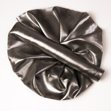  Fényes Organza 36cm x 5m - Ezüst dekorációs kellék