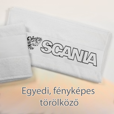  Fényképes ajándékok - Törölköző saját fotóval, felirattal lakástextília