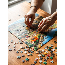  Fényképes kirakó A5 méretben puzzle, kirakós