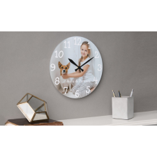  Fényképes óra - 30 cm egyedi ajándék