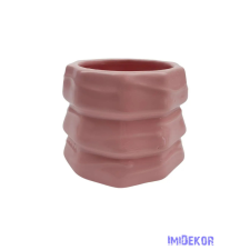  Fenyőfa formájú kerámia kaspó - Rózsaszín dekorációs kellék