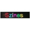  Fényújság 128cm x 16cm 7 színű LED reklámtábla fényreklám + Bónusz ajándék WiFi vezérlés