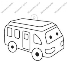 Fényvarázsforma, kicsi autó-busz üvegfesték