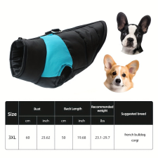  Fényvisszaverő kutyakabát kutyaruha