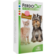  Ferdocat 500mg Tabletta – 20 db élősködő elleni készítmény kutyáknak