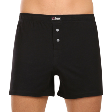 Férfi bő szárú boxeralsók Gino fekete (75162) XL férfi alsó